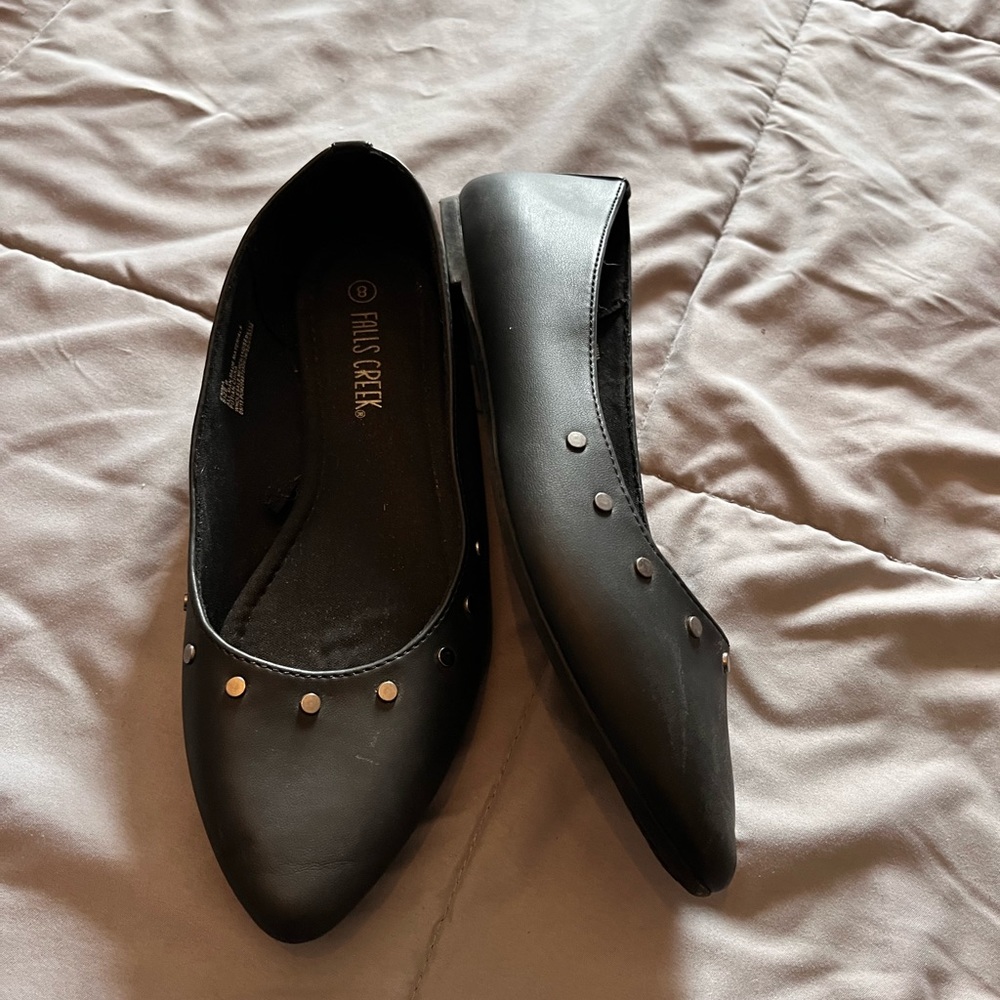 Women’s Black Flats